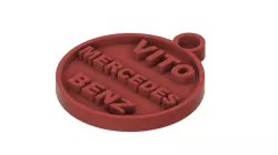 key ring Vito Mercedes