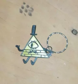 keychain character iluminati
