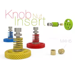 Knob for Insert Nut M4 H5