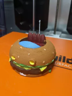 Krabby Patty Wagon/ Voiture pâté de crabe