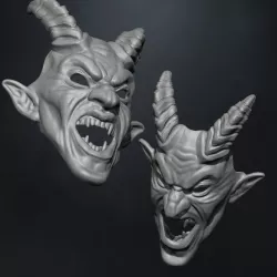 krampus mask