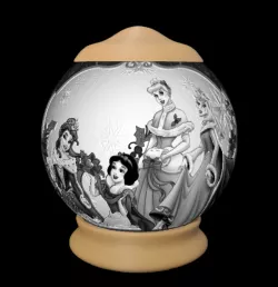 lamp litho princesses