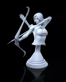 Lara Croft Bust