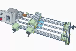 LATHE "THE SIMPLE" r2.0 POWERED BY WASHING MACHINE BLDC MOTOR