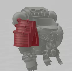 Layered Pauldron of the Emperor's Shadows
