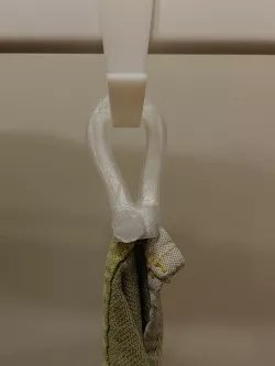 Loop towel, hook