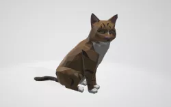 Low Poly Cat - Low Poly Cat