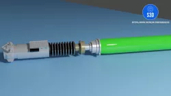 Luke Skywalker Balloon Lightsaber Hilt