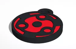 Madara Eternal Sharingan Key Ring
