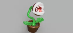 Mario Cart Piranha Plant