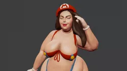 Mario Girl BBW