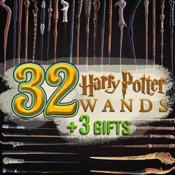 MASTER COLLECTION of Harry Potter 32 Wands +3 Gift