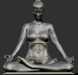 Meditation woman