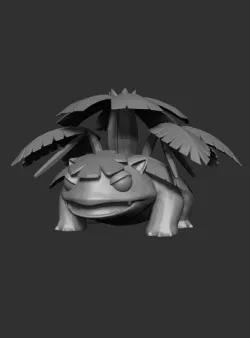 Mega Venusaur STL 3D Model