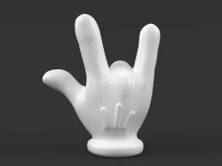 Mickey Hand ILY 2
