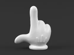 Mickey hand index
