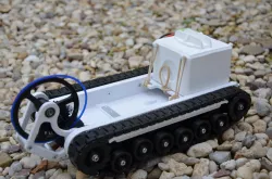 Mini track vehicle model
