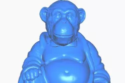Monkey (Chimpanzee) Buddha (Animal Collection)
