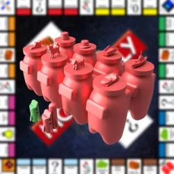Monopoly x Among us (English-Spanish)