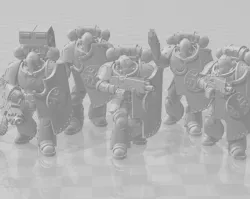 Obscure Crusaders Heavily Intercessive Squad