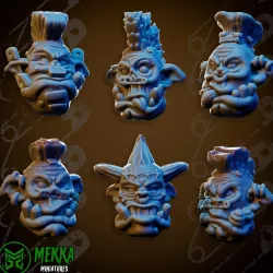 Orc Punk Heads