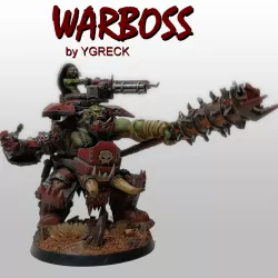 ORK WARBOSS IN MEGA ARMOR by YGRECK