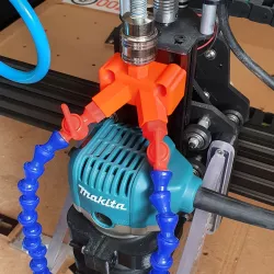 OX CNC air blower chip remover