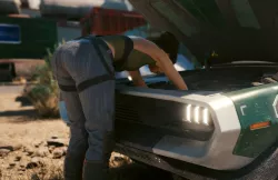 Panam Under the Hood - Cyberpunk