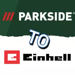 Parkside battery to Einhell machine adapter