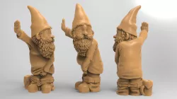 Peeing Garden Gnome