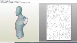 Pepakura Mannequin 170 cm