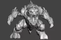 PINKY - DOOM ETERNAL - STL for 3D printing HIGH POLY