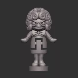 Pocket Doll Skull Face