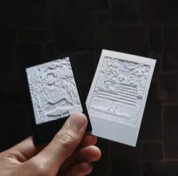Polaroid Lithophane