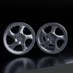 PORSCHE TURBO WHEELS (18-19 INCH) 1/24TH MODEL