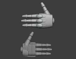 Poseable Wraithlord hand