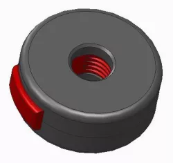 Quick release nut for cymbal