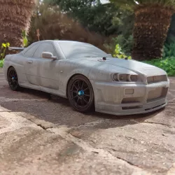nissan skyline r34 gt r 1 3D Models | Page 1 | STLFinder