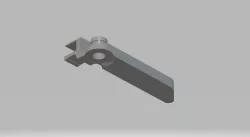 Right-handed window handle caravan Tabbert