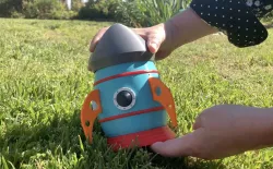 Rocket Ship for Bonne Maman Jars!