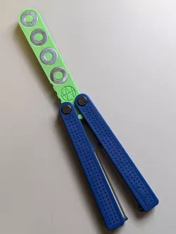 "SawBar" Printable Balisong Trainer