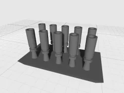 Shell casings for bases