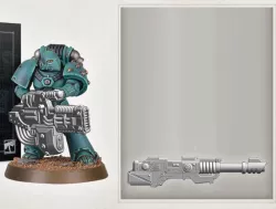Shoulder mounted Lascannon FOR NEW HERESY BOYS