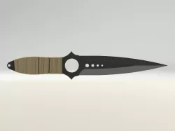 skeleton knife