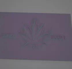 Smoke Weed Desk Sign / Wall Sign