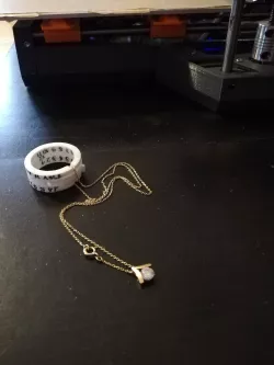 SOLAR RING OR PENDANT