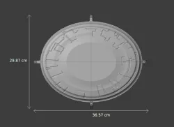 Space elfs terrain eldar warhammer 40k inspired head quarters