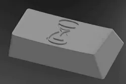 Spellbreak Custom Keycap Shift Key Chronomaster Rune Debossed