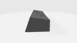 Spellbreak Shift key Shadow Step Rune Debossed
