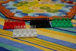Spielfiguren für Die Siedler von Catan